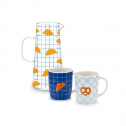 Set Brunch, carafe et Mugs