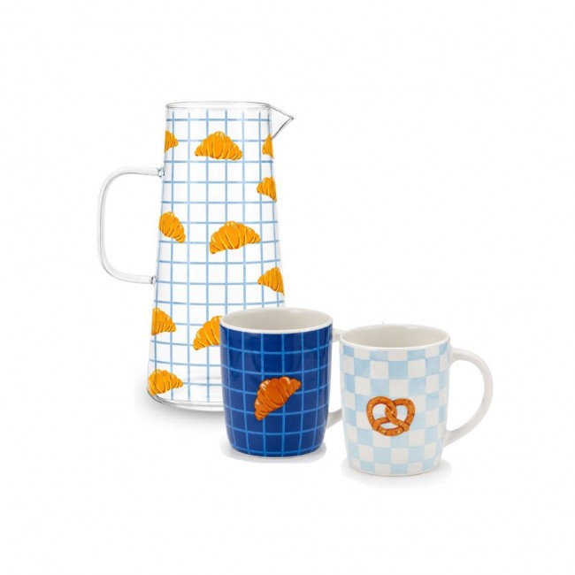 Set Brunch, carafe et Mugs