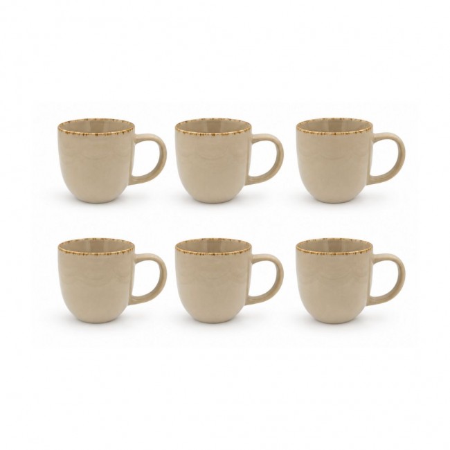 Lot de 6 mugs, DUNE