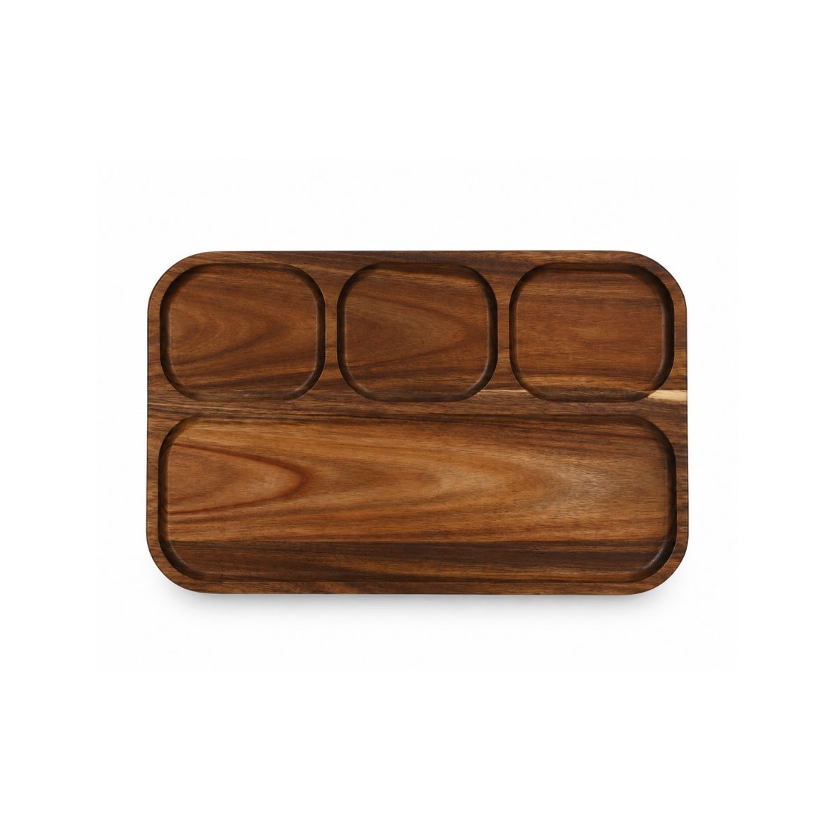 Plateau de service en bois d'acacia, Atelier Bois