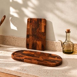 Planche à découper en bois de teck, Atelier Bois
