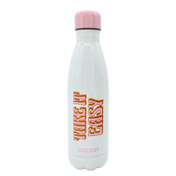 ECBOUT500RE-6 Bouteille Isotherme Hippie finition brillante 500ML, Duck'n ECBOUT500RE-6 Bouteille Isotherme Hippie finition brillante 500ML, Duck'n