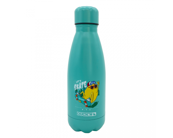 ECBOUT350RE-6 Bouteille Isotherme Skate finition mate 350ML, Duck'n ECBOUT350RE-6 Bouteille Isotherme Skate finition mate 350ML, Duck'n