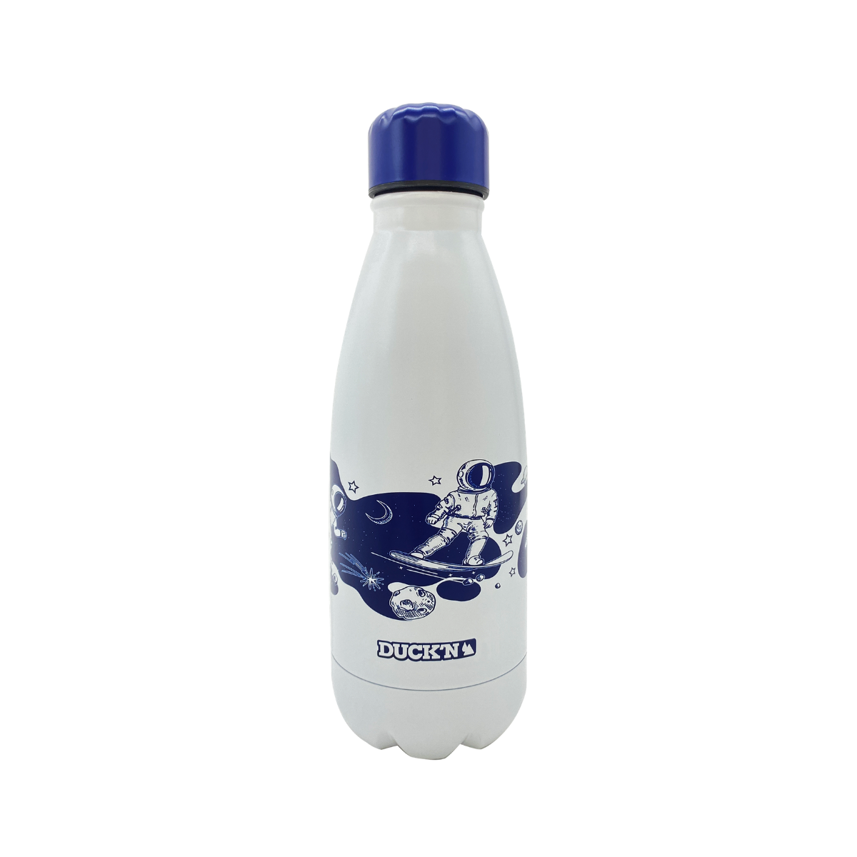ECBOUT350RE-1 Bouteille Isotherme Astronaute 350ML, Duck'n