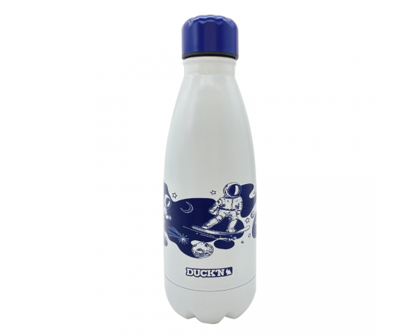 ECBOUT350RE-1 Bouteille Isotherme Astronaute 350ML, Duck'n ECBOUT350RE-1 Bouteille Isotherme Astronaute 350ML, Duck'n