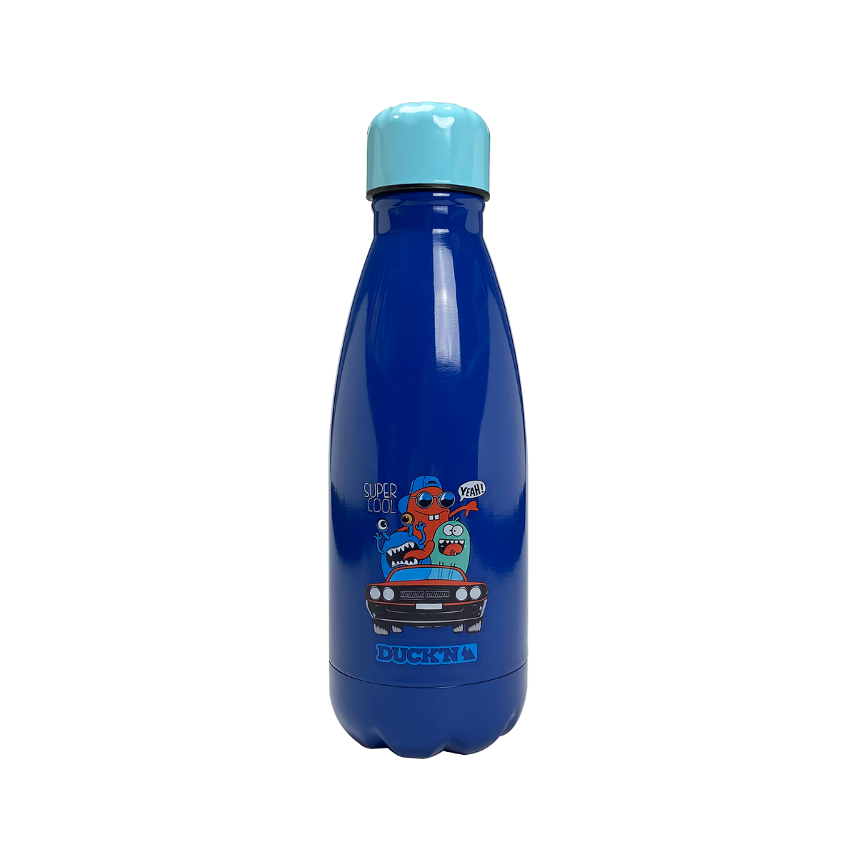 ECBOUT350RE-4 Bouteille Isotherme Car finition brillante 350ML, Duck'n