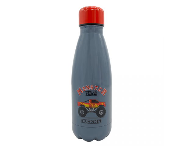 ECBOUT350RE-2 Bouteille Isotherme Monster Truck 350ML, Duck'n ECBOUT350RE-2 Bouteille Isotherme Monster Truck 350ML, Duck'n