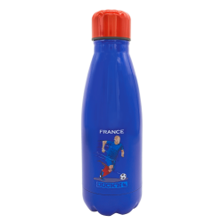 ECBOUT350RE-7 Bouteille Isotherme France Football 350ML, Duck'n ECBOUT350RE-7 Bouteille Isotherme France Football 350ML, Duck'n