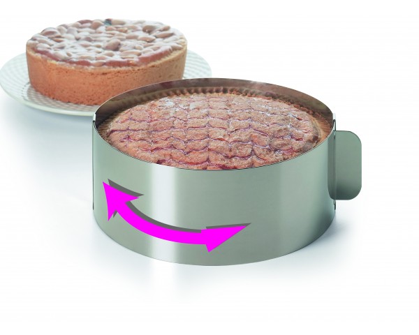 BG-CEREXT Cercle à gâteau extensible, Mes Beaux Gâteaux BG-CEREXT Cercle à gâteau extensible, Mes Beaux Gâteaux