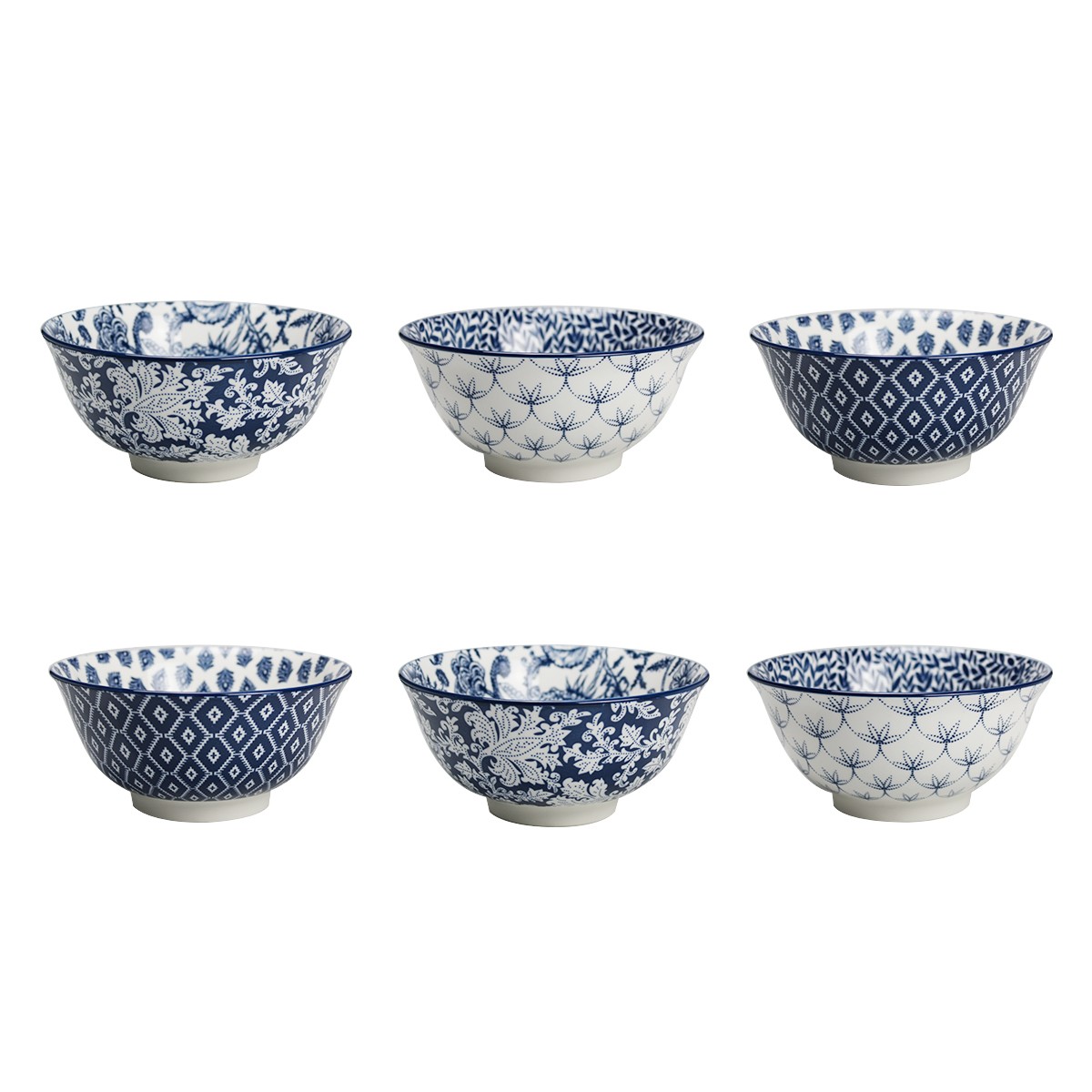 EC-MAJ6BOL12 - Lot de 6 petits bols, MAJORELLE