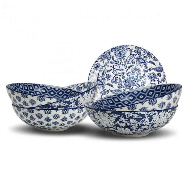 EC-MAJ6ASCR - Lot de 6 assiettes creuses, MAJORELLE EC-MAJ6ASCR - Lot de 6 assiettes creuses, MAJORELLE