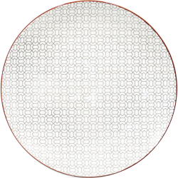 EC-SLO6ASGM - Lot de 6 grandes assiettes, SLOW EC-SLO6ASGM - Lot de 6 grandes assiettes, SLOW