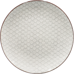 EC-SLO6ASGM - Lot de 6 grandes assiettes, SLOW EC-SLO6ASGM - Lot de 6 grandes assiettes, SLOW