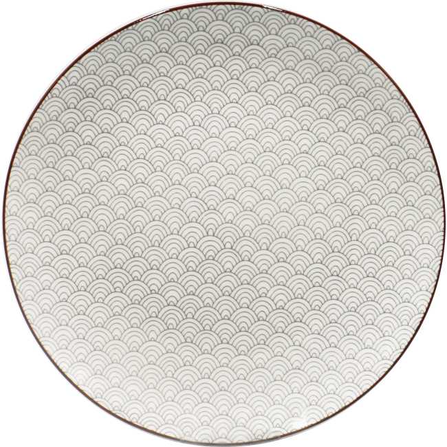 EC-SLO6ASGM - Lot de 6 grandes assiettes, SLOW EC-SLO6ASGM - Lot de 6 grandes assiettes, SLOW