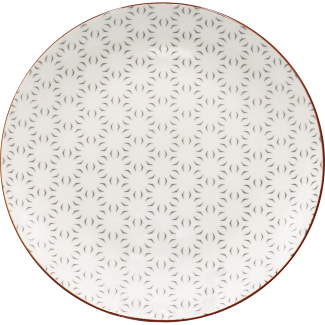 EC-SLO6ASGM - Lot de 6 grandes assiettes, SLOW EC-SLO6ASGM - Lot de 6 grandes assiettes, SLOW