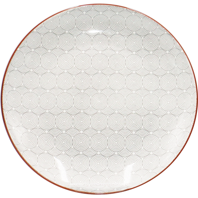 EC-SLO6ASGM - Lot de 6 grandes assiettes, SLOW EC-SLO6ASGM - Lot de 6 grandes assiettes, SLOW