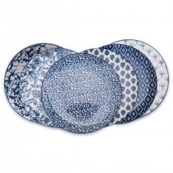 EC-MAJ6ASGM - Lot de 6 grandes assiettes, MAJORELLE EC-MAJ6ASGM - Lot de 6 grandes assiettes, MAJORELLE