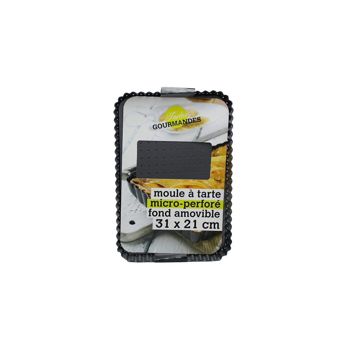 EC-PERFRECT Moule à tarte rectangulaire micro perforé