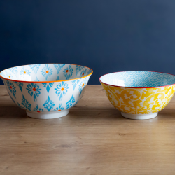 EC-6SABBOLMM-2 Lot de 6 bols design asiatique, SABAE EC-6SABBOLMM-2 Lot de 6 bols design asiatique, SABAE