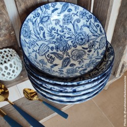 EC-MAJ6ASCR - Lot de 6 assiettes creuses, MAJORELLE EC-MAJ6ASCR - Lot de 6 assiettes creuses, MAJORELLE
