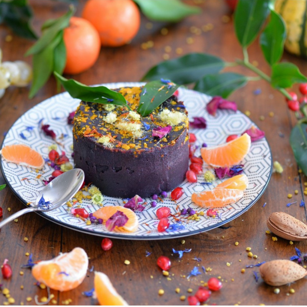 EC-6KOAS21-2 Lot de 6 assiettes à dessert, design 2, KOMAE