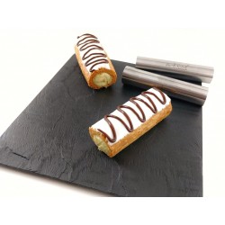 EC-LT6TUB Lot de 6 tubes en inox pour préparations sucrés salés EC-LT6TUB Lot de 6 tubes en inox pour préparations sucrés salés