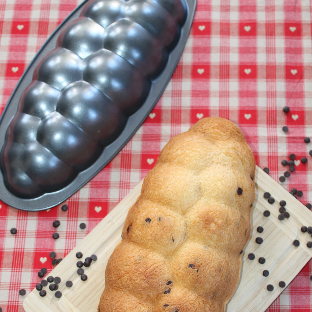 EC-BRIOCHE Moule à brioche tressée