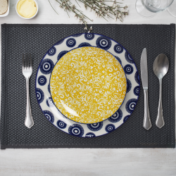 EC-6SABAS21-2 Lot de 6 assiettes plates, 6 designs, ensemble 2, SABAE EC-6SABAS21-2 Lot de 6 assiettes plates, 6 designs, ensemble 2, SABAE