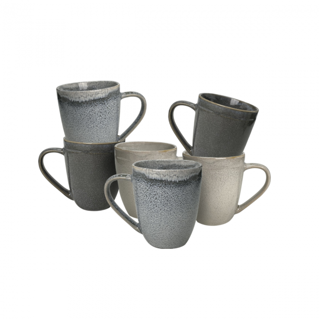 EC-ZAO6MAXMUG Lot de 6 mugs, ZAO