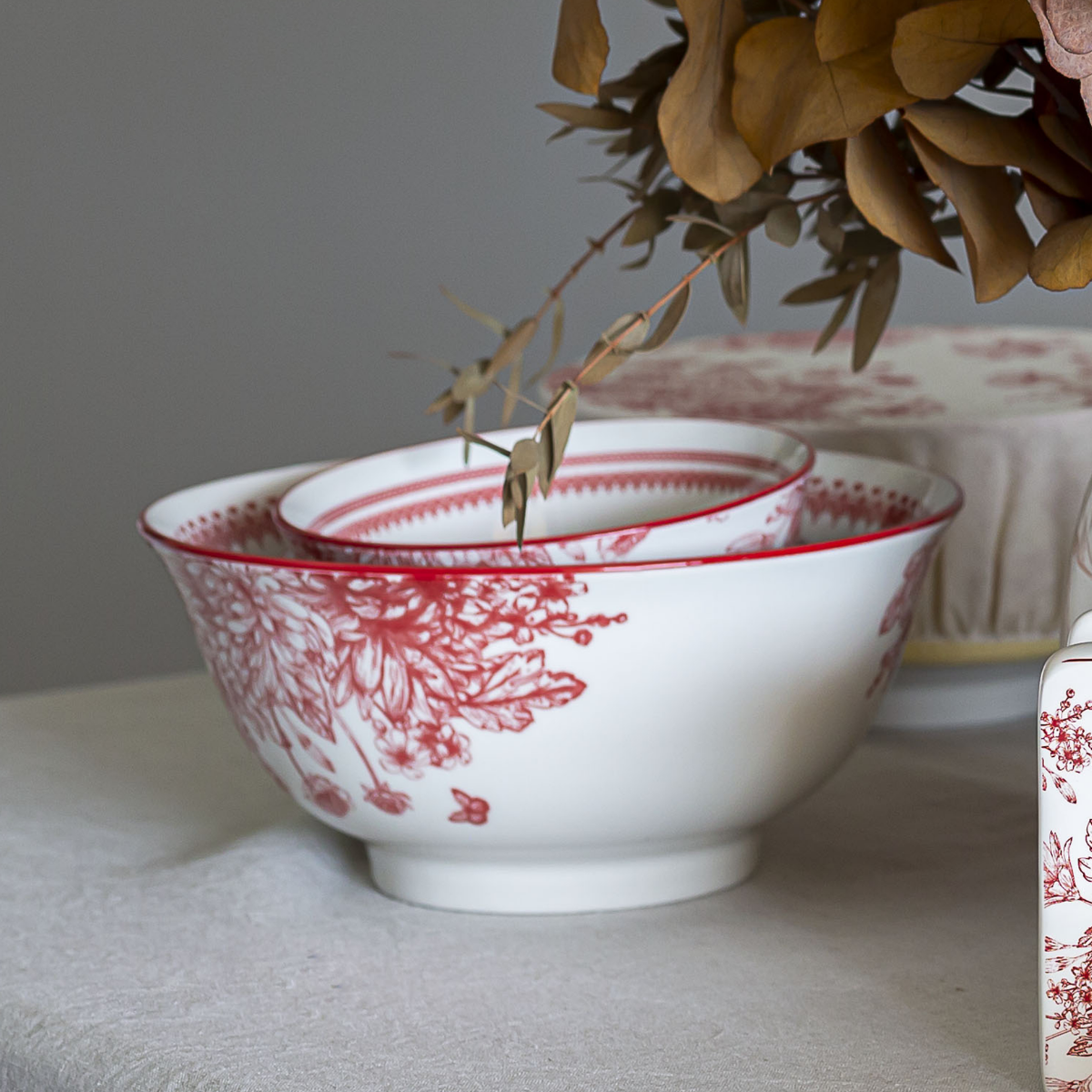 EC-LOU6BOL12 Lot de 6 petits bols, LOUISE