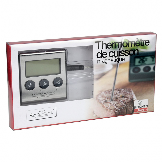 KS-TH-1 Thermomètre de cuisson électronique aimanté KS-TH-1 Thermomètre de cuisson électronique aimanté