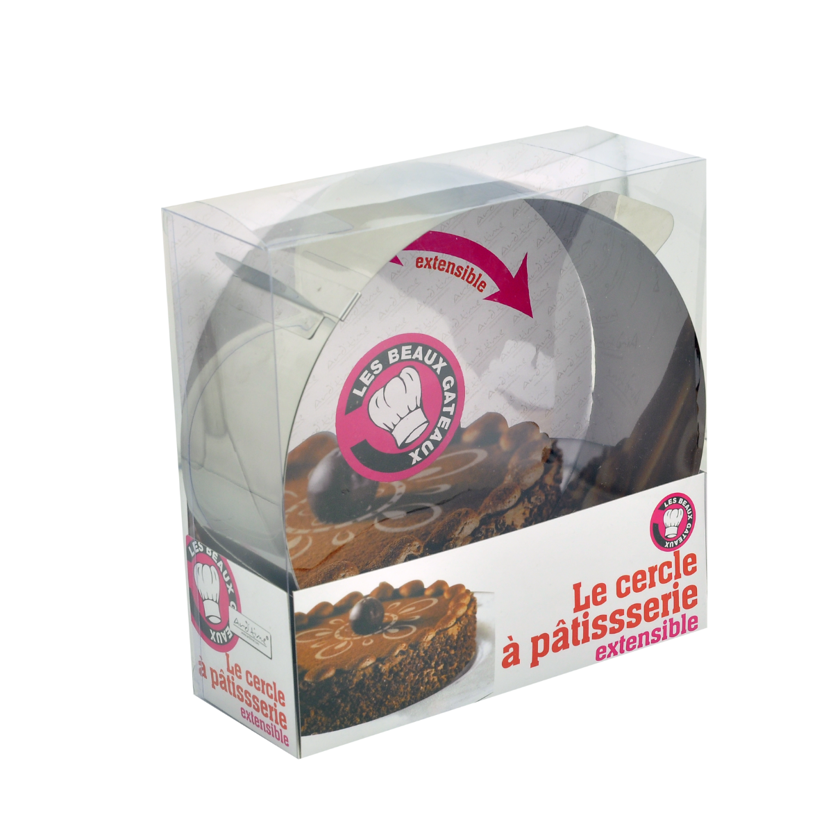 BG-GATRAN-CG Cercle à gâteaux à trancher