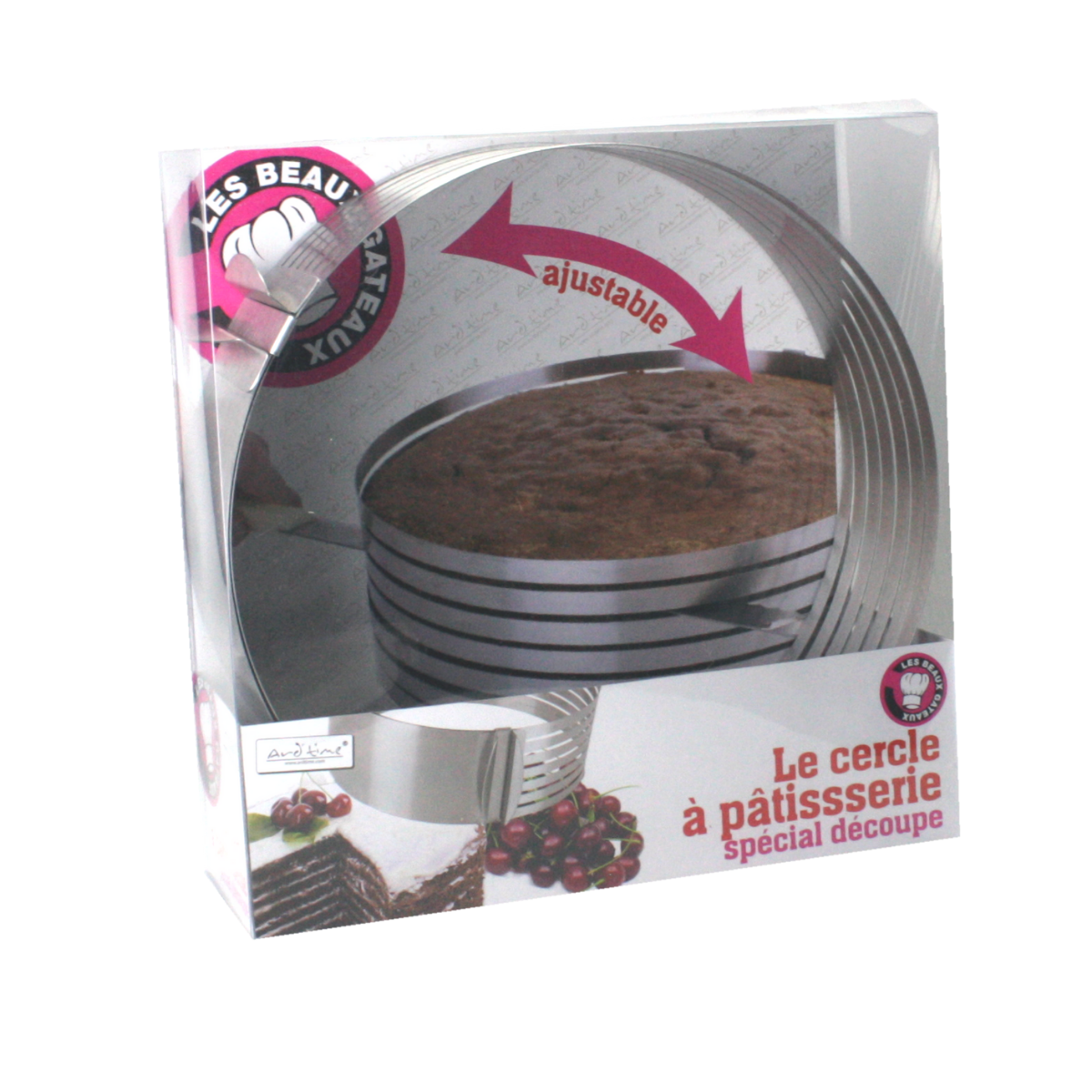 BG-GATRAN-CG Cercle à gâteaux à trancher