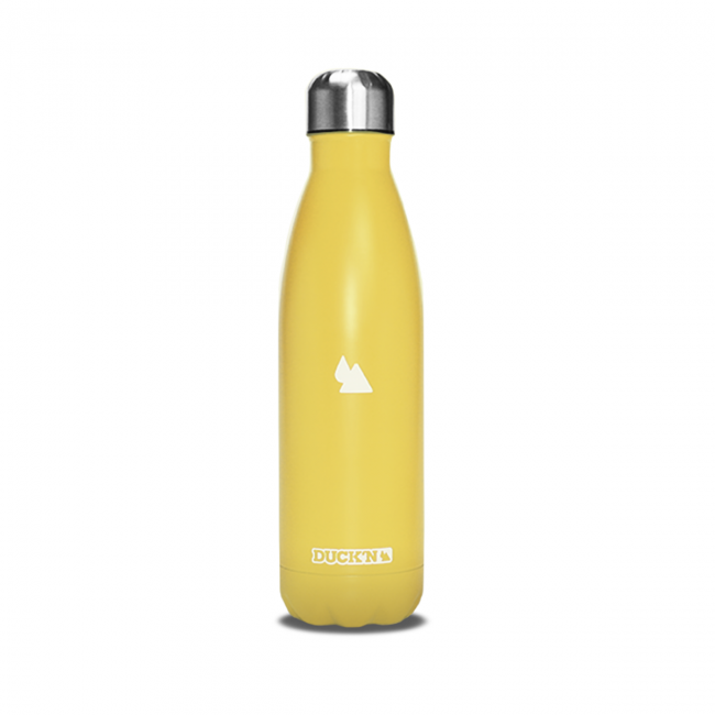 ECBOUTJ Bouteille Isotherme Jaune Anis 500ML, Duck'n ECBOUTJ Bouteille Isotherme Jaune Anis 500ML, Duck'n