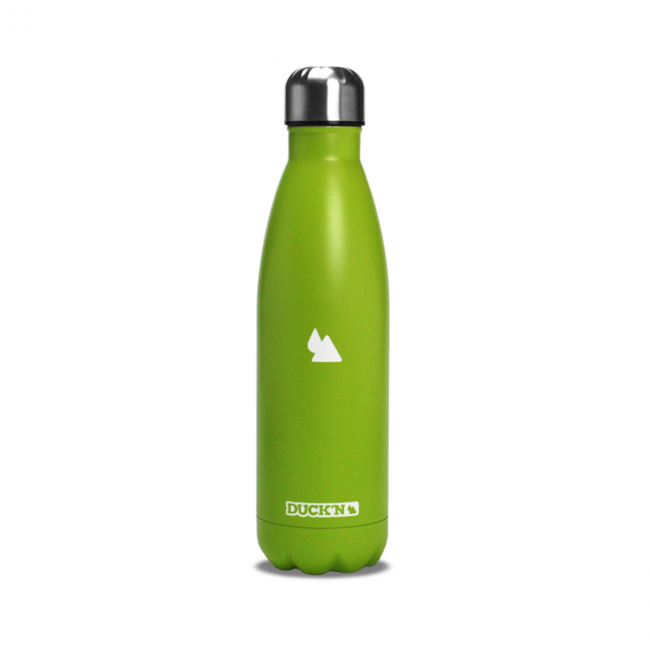 ECBOUTA Bouteille Isotherme Vert pomme 500ML, Duck'n ECBOUTA Bouteille Isotherme Vert pomme 500ML, Duck'n