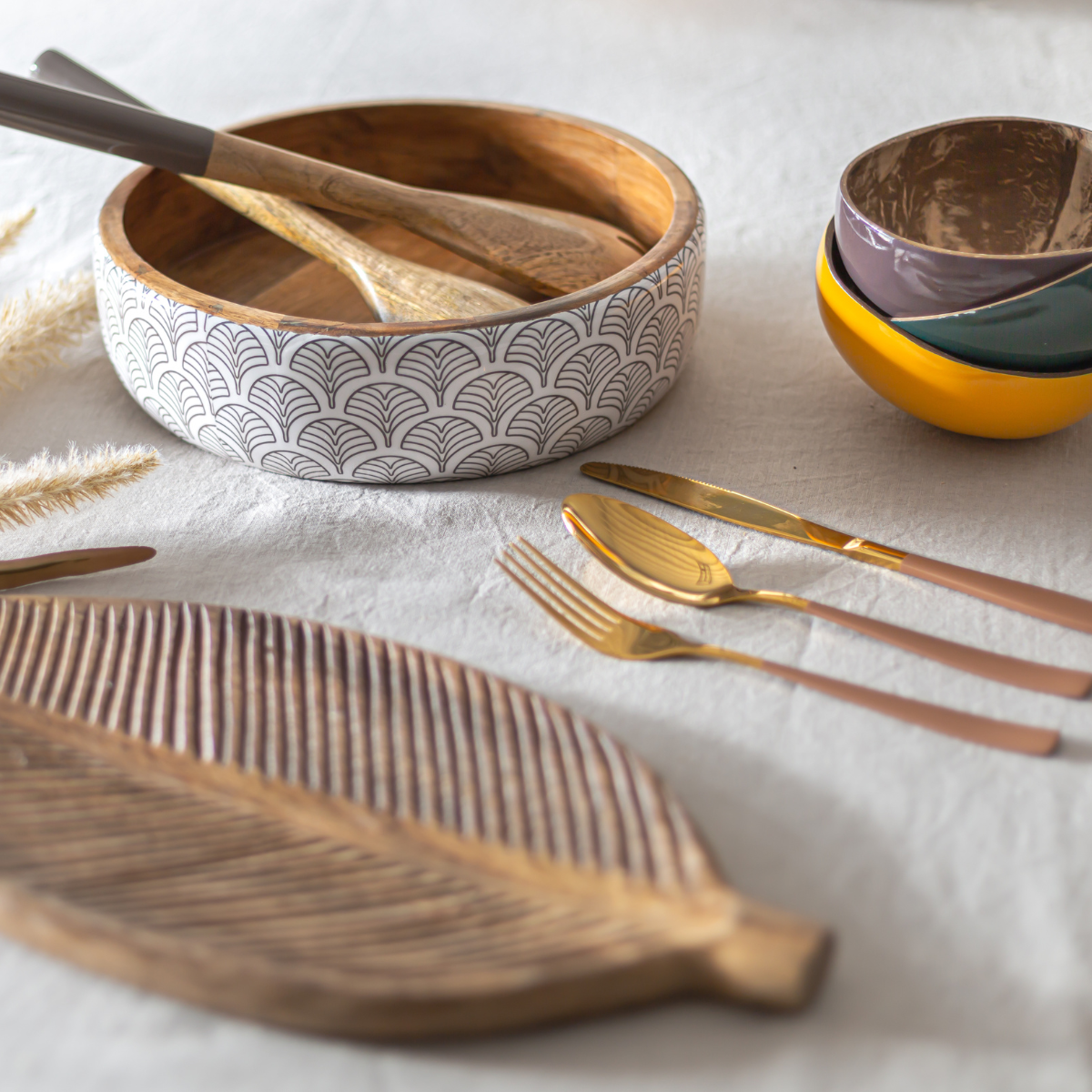 EC-SAS2ACC Couverts à salade, SASEBO