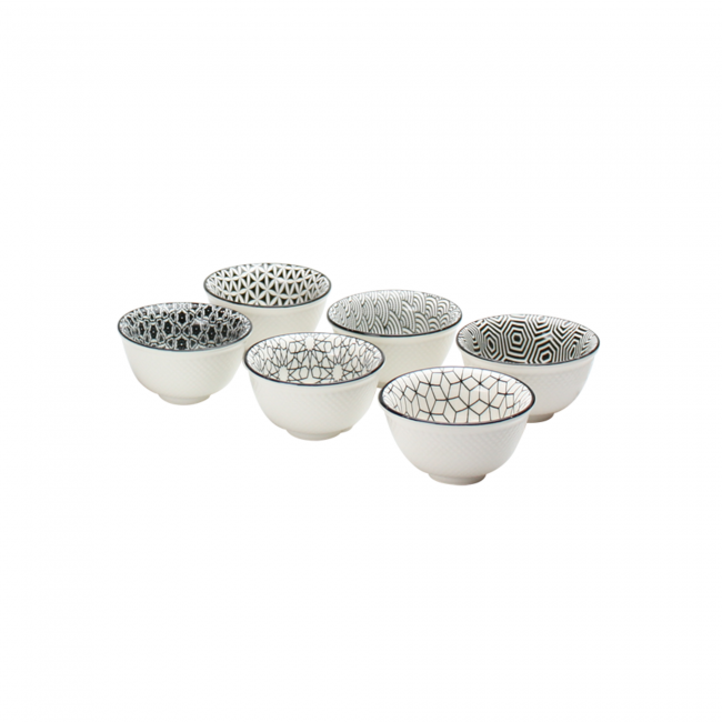 EC-6KIYOBOLPM Lot de 6 petits bols, KIYOSE EC-6KIYOBOLPM Lot de 6 petits bols, KIYOSE