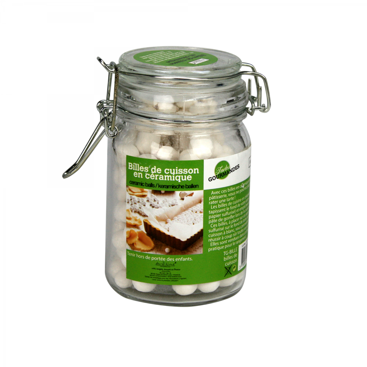 EC-TGBILLE Billes pour fond de tarte