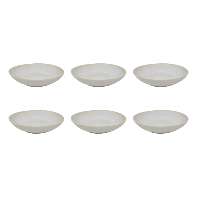 EC-NUB6ASCR Lot de 6 assiettes creuses, NUAGE EC-NUB6ASCR Lot de 6 assiettes creuses, NUAGE