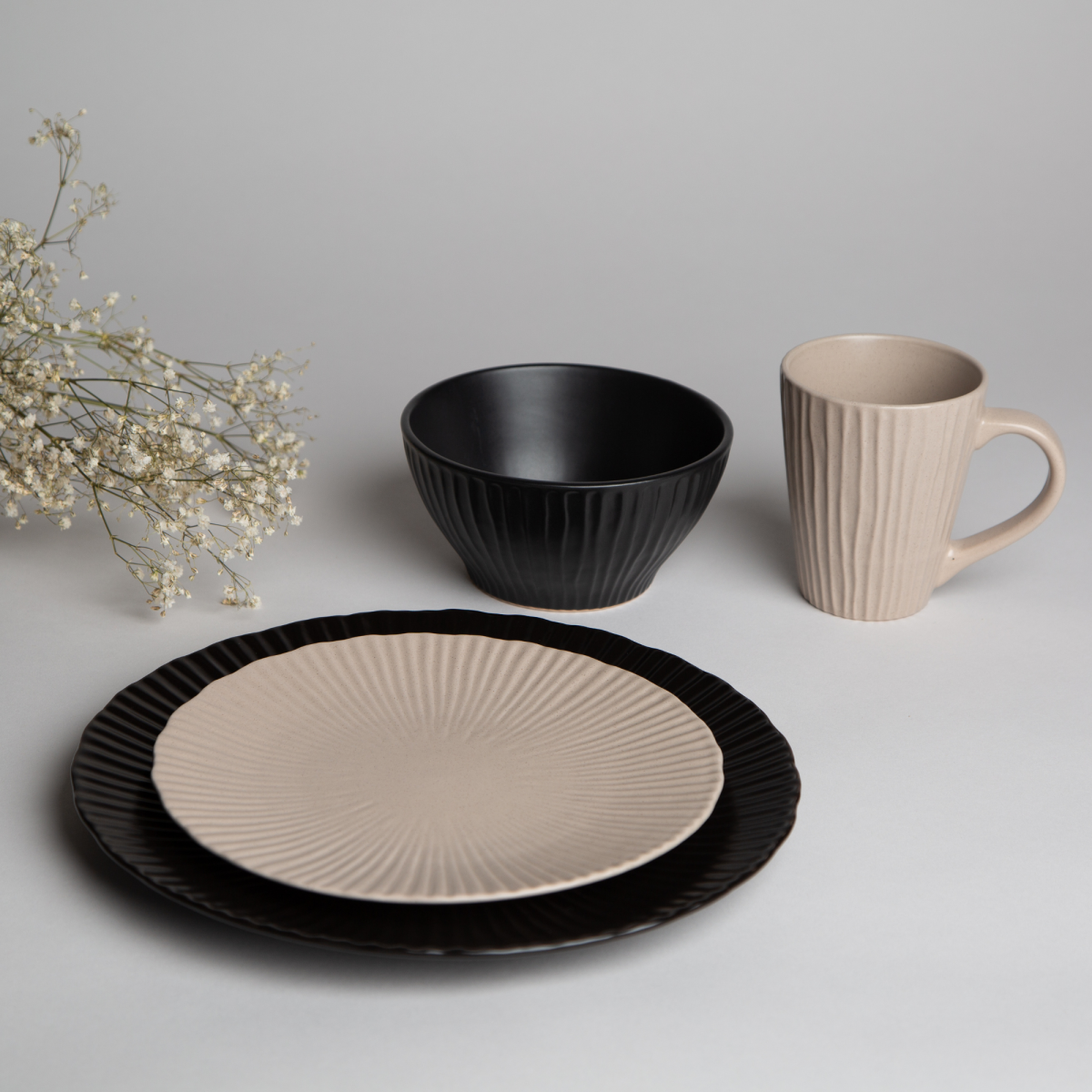 EC-SUG6MUG-2 Lot de 6 mugs sables, SUGAR