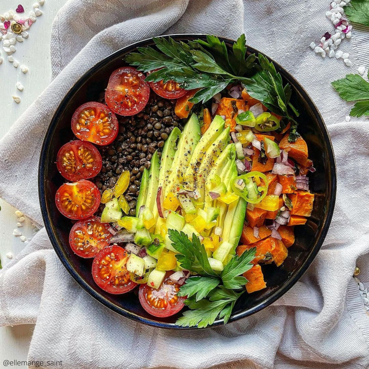 EC-BM6ASCR Lot de 6 assiettes creuses, BLUE MOON