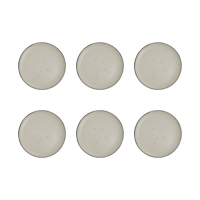 EC-JAP6ASPM Lot de 6 petites assiettes à dessert, JAPANDI EC-JAP6ASPM Lot de 6 petites assiettes à dessert, JAPANDI
