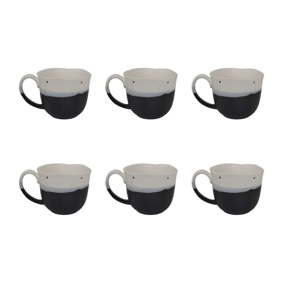 EC-JAP6TAS Lot de 6 tasses, JAPANDI