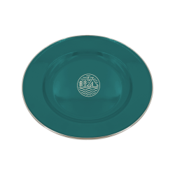 EC-GLA2AS Lot de 2 assiettes en émail, GLAMPING EC-GLA2AS Lot de 2 assiettes en émail, GLAMPING