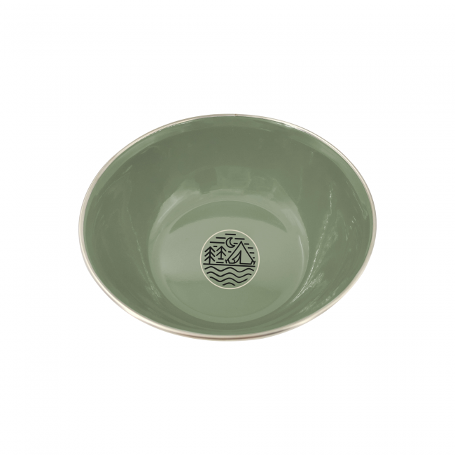 EC-GLA2BOL Lot de 2 bols en émail, GLAMPING EC-GLA2BOL Lot de 2 bols en émail, GLAMPING