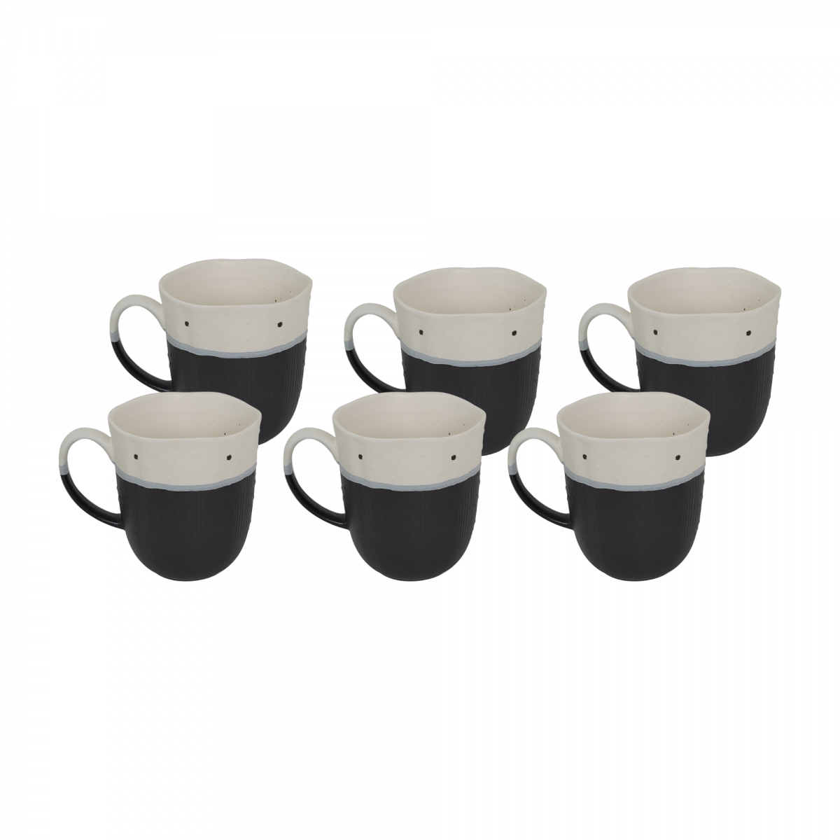 EC-JAP6MUG Lot de 6 mugs, JAPANDI