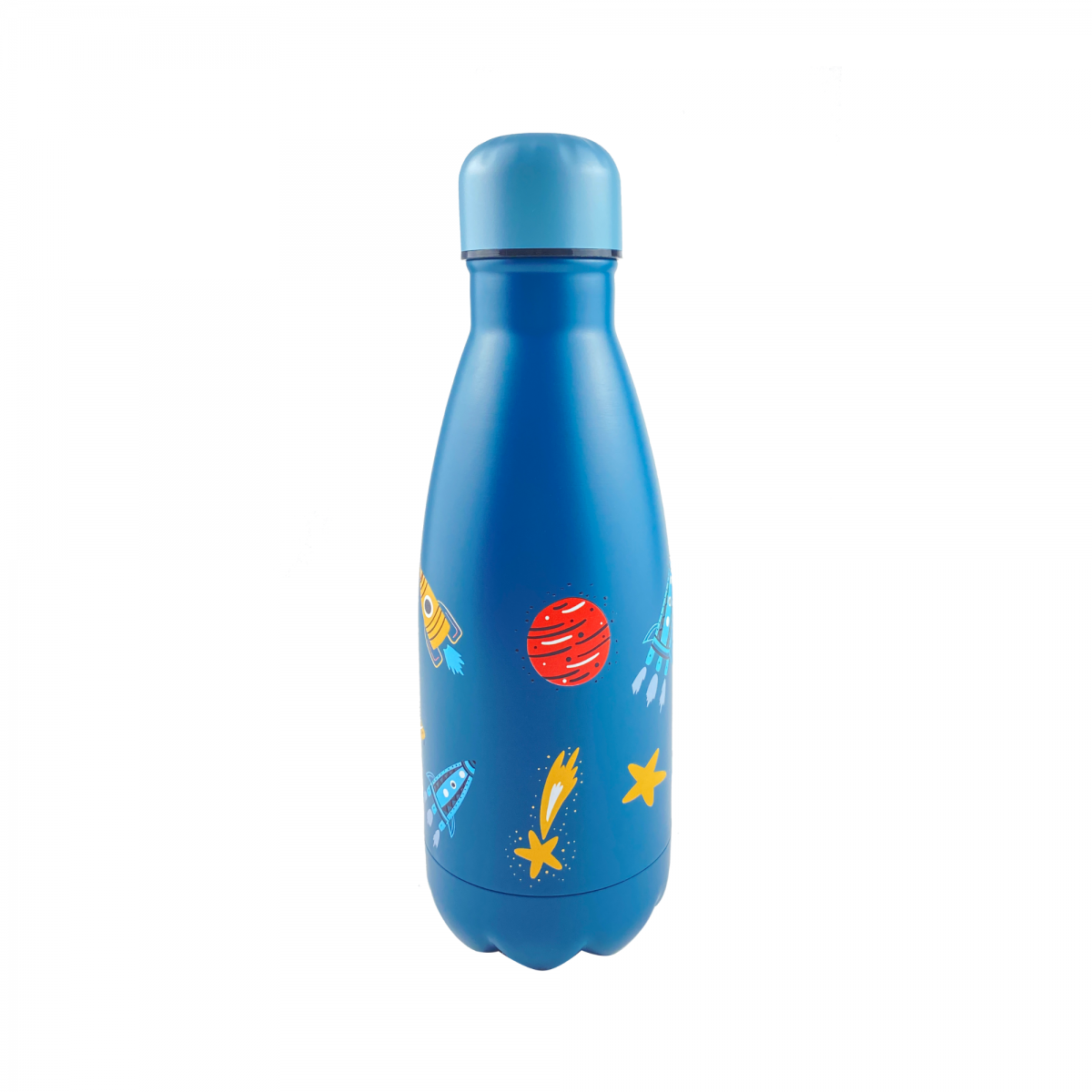 HAPPYBOTTLE2 Bouteille isotherme enfant design Planètes, HAPPY BOTTLE