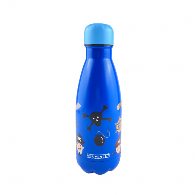EC-HAPPYBOTTLE4 Bouteille isotherme enfant design Pirates, HAPPY BOTTLE EC-HAPPYBOTTLE4 Bouteille isotherme enfant design Pirates, HAPPY BOTTLE