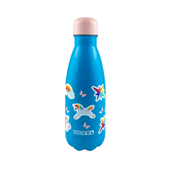 EC-HAPPYBOTTLE6 Bouteille isotherme enfant design Licornes, HAPPY BOTTLE EC-HAPPYBOTTLE6 Bouteille isotherme enfant design Licornes, HAPPY BOTTLE