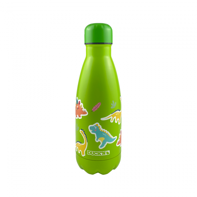 EC-HAPPYBOTTLE9 Bouteille isotherme enfant design Dinosaures, HAPPY BOTTLE EC-HAPPYBOTTLE9 Bouteille isotherme enfant design Dinosaures, HAPPY BOTTLE